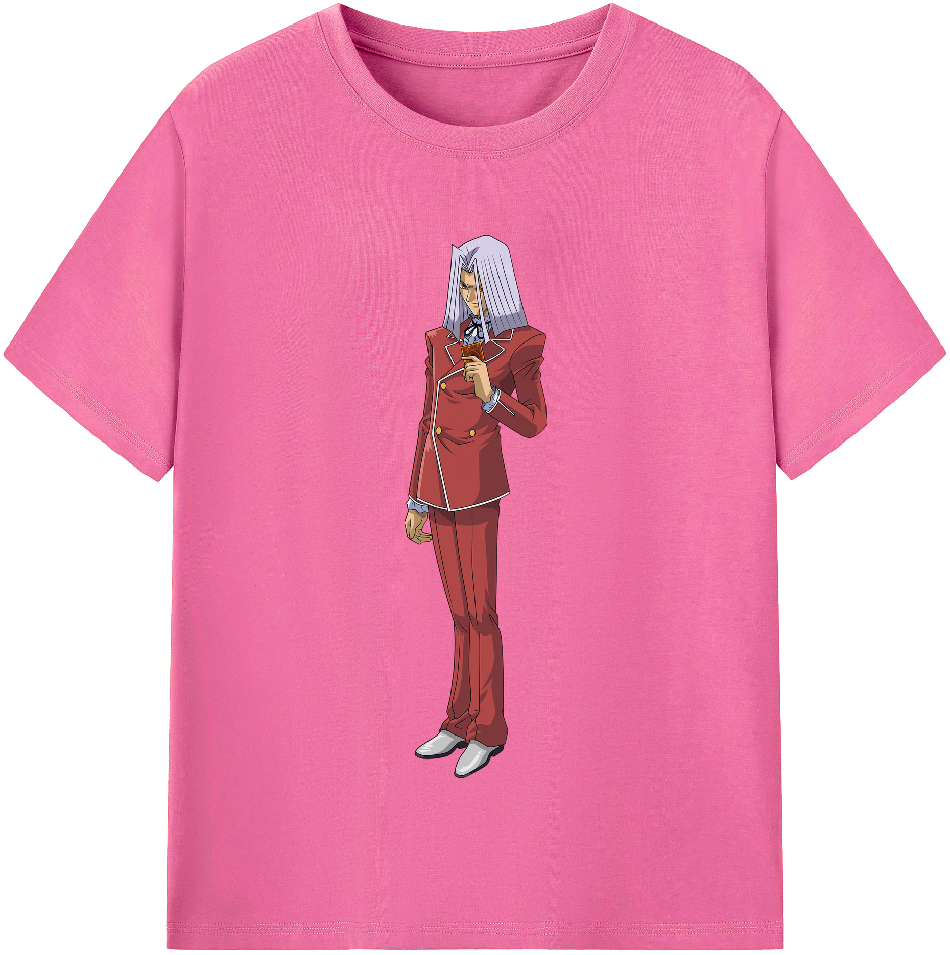 （画像用） 遊☆戯☆王 Yu-Gi-Oh! レディースカジュアルプリントTシャツ（綿100％）